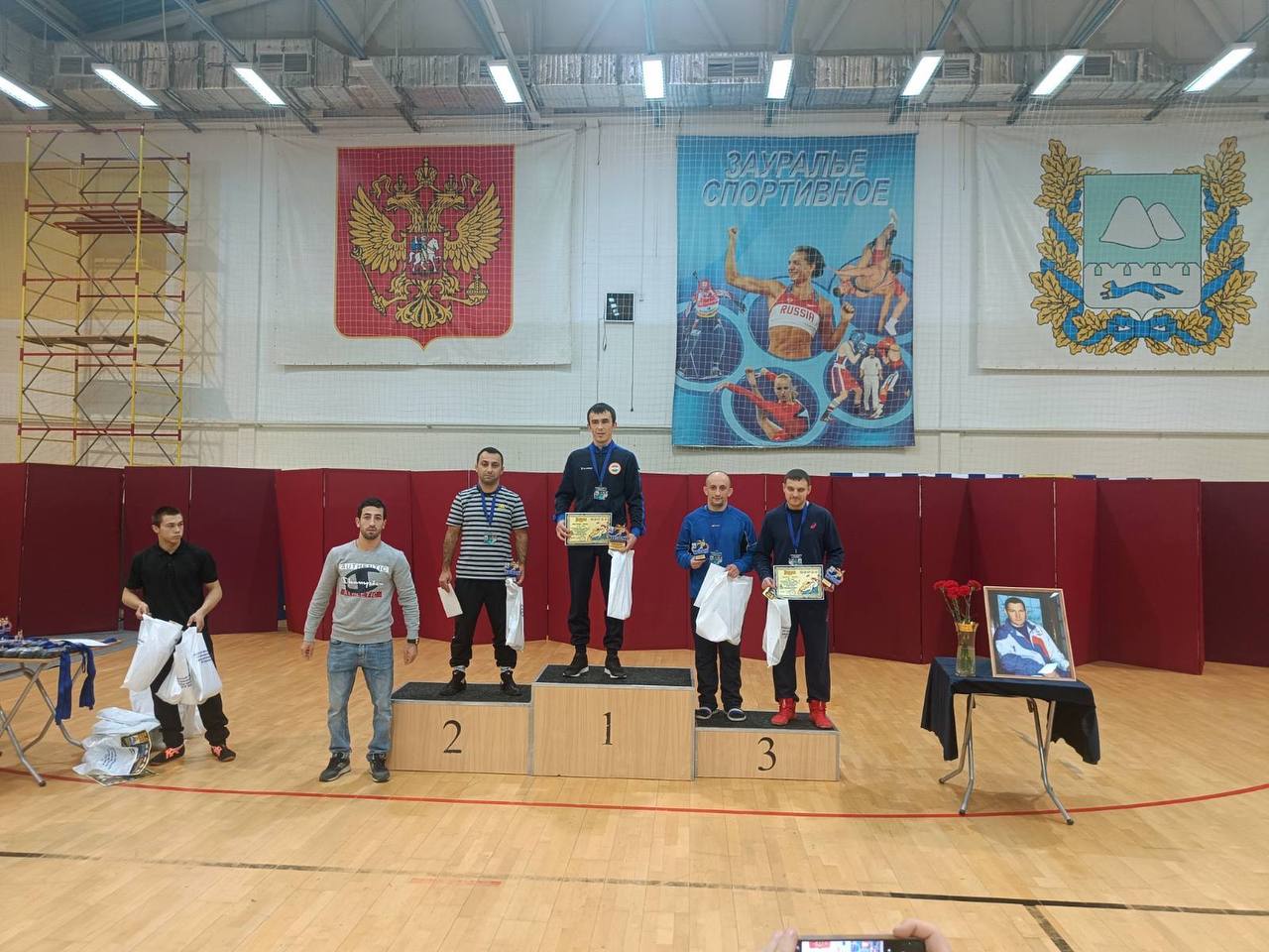 Открытый чемпионат России по греко-римской борьбе среди ветеранов.
